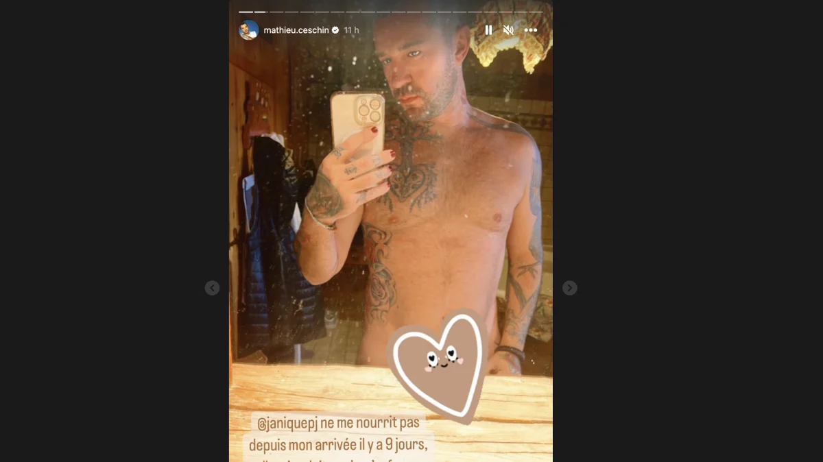 Mathieu, l&rsquo;ancien candidat de « L&rsquo;amour est dans le pré », dévoile son corps aminci en posant nu : le détail qui fait réagir les internautes