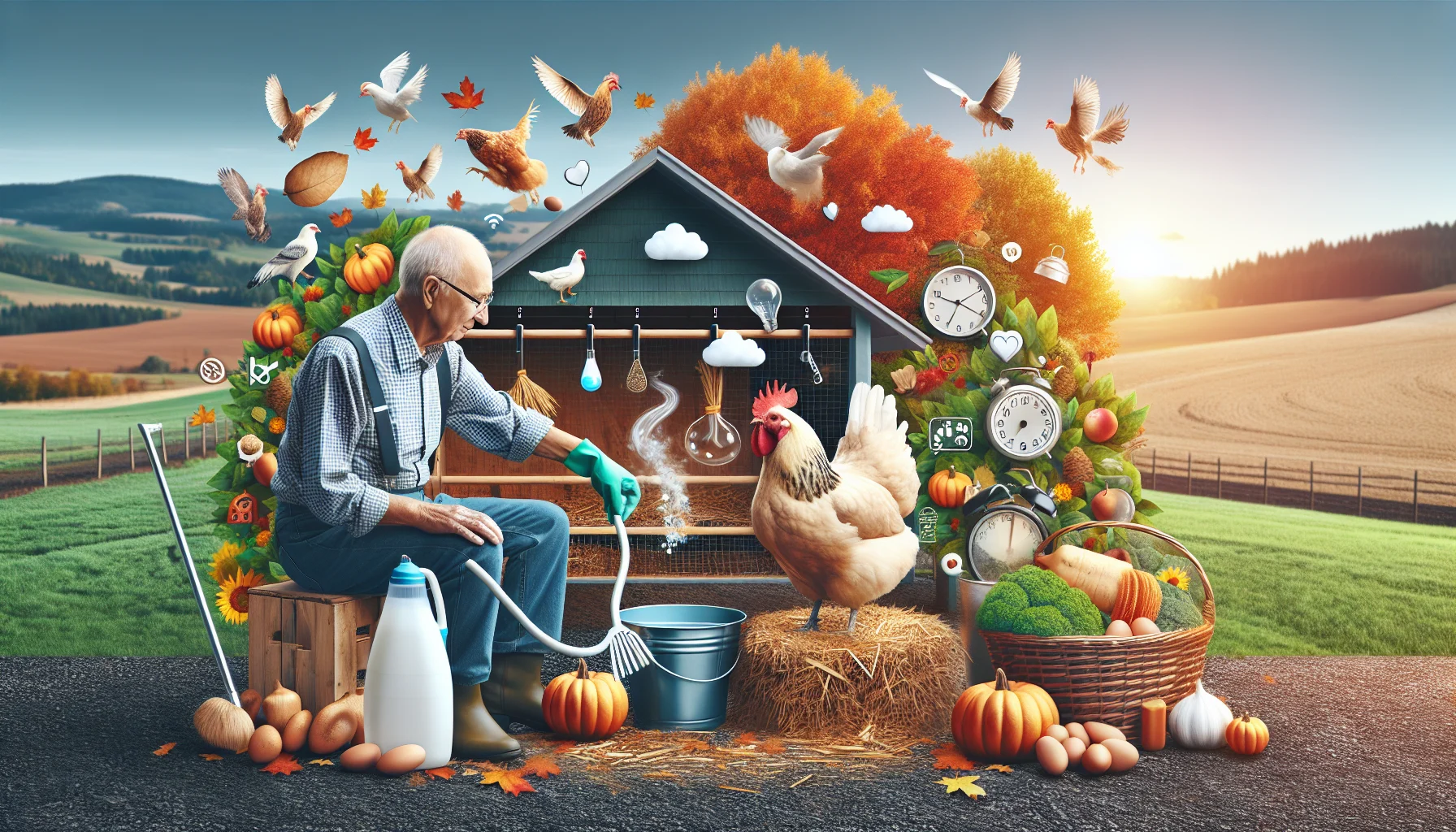 Cette astuce de grand-mère révolutionne le nettoyage du poulailler en automne