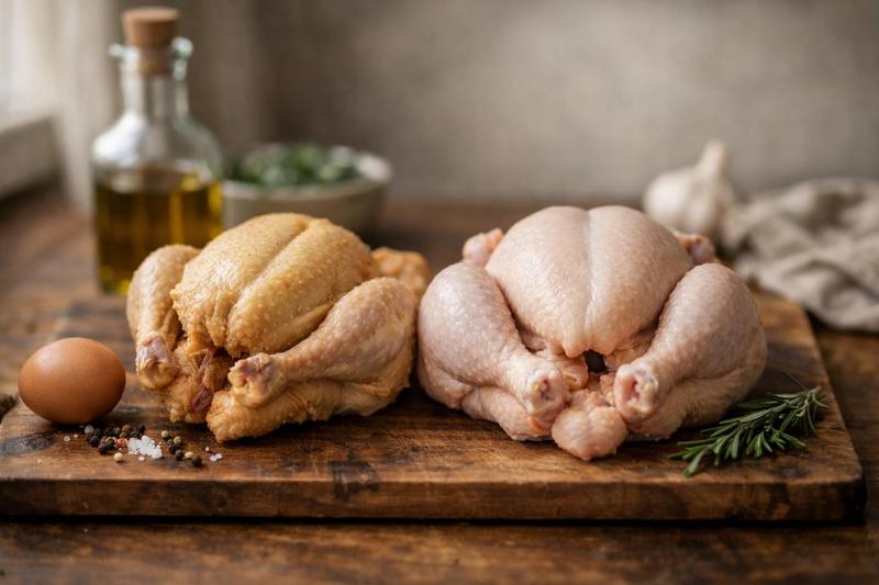 Poule ou poulet : quelles différences connaître avant de cuisiner ?