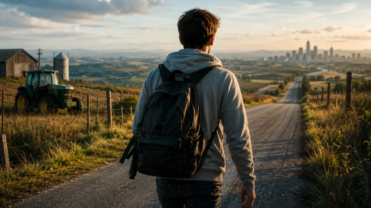Quand un fils d&rsquo;agriculteur choisit sa propre route, sans regrets